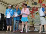Annegret Wille (l.) erreichte bei den Deutschen Meisterschaften im Quadrathlon Platz drei in Altersklasse w40. Annegret Wille (l.) erreichte bei den Deutschen Meisterschaften im Quadrathlon Platz drei in Altersklasse w40.