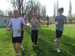 Das Einlaufen vor dem Wettkampf sollte immer dazu geh&ouml;ren.  