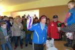 Auch Sabine B&ouml;rner konnte sich &uuml;ber ein Schuppentier freuen.