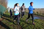 Sabine (r.) und Jens-Uwe B&ouml;rner waren die einzigen Bode-Runners, die in G&uuml;sten starteten.