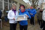 Sabine hatte Gl&uuml;ck- ein Schuppentier durfte sie mit nach Hause nehmen.