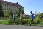 André Geist war hier auf der 5,4 Kilometerstrecke unterwegs, vorbei am Schloss Moritzburg. &Uuml;ber seinen zweiten Platz in der Altersklasse M55 freute er sich sehr.