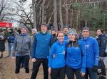 In Sch&ouml;nebeck am Start waren (2.v.l.) Mario Kreutzmann,  Janine Wuwer, Jens Kunkel, Nancy Bothe und Daniel Wuwer.