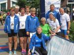 Die Gaensefurther Teilnehmer und ihre Begleiter v.l. Sylvia K&ouml;hn, Sportfreund aus Halberstadt, Sabine B&ouml;rner, Renate Liedtke, Petra Becker, Susanne Liedtke, Sportfreundin aus Halberstadt, Petra Kaufmann, Henning Kaufmann, Jens-Uwe B&ouml;rner.
