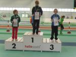 Platz 3 f&uuml;r Michelle im 800m Lauf.