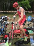 Florian ist bereit zum Radfahren &uuml;ber 43,5 km. 