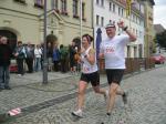 Sabine B&ouml;rner und Lutz Klau&szlig; absolvierten die Halbmarathon-Distanz.