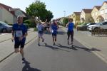 Kathleen Mahler (re.) hatte Spa&szlig; auf der Strecke, denn die L&auml;ufer motivierten sich gegenseitig. 