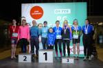 Nur die Damen der Gaensefurther Sportbewegung konnten in der Altersklassenwertung als Sieger punkten. Hier Christa F&uuml;mel W65 (4.v.r.) und Emily Siebert WKU12.