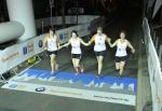 Zieleinlauf nach 10 Kilometern – v.l. unbekannt, Sylvia Köhn, Renate Liedtke, Sabine Börner Zieleinlauf nach 10 Kilometern – v.l. unbekannt, Sylvia Köhn, Renate Liedtke, Sabine Börner