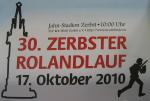 Der Zerbster Rolandlauf ist der letze Wertungslauf des Gaensefurther L&auml;ufercups in dieser Saison.