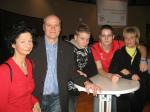 Sabine B&ouml;rner, Lutz Klau&szlig;, Mark Klau&szlig;, Florian B&ouml;rner und Petra Becker (v.l.) vertraten die Bode-Runners.
