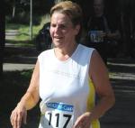 Renate Liedtke hatte viel Spa&szlig; beim Bollenlauf. Foto: Archiv N. Wulf, Volksstimme