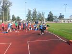 Elicia Vetter erzielte beim Ballweitwurf eine neue pers&ouml;nliche Bestweite. 