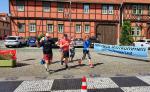 Zieleinlauf nach 34 Kilometern in Str&ouml;beck