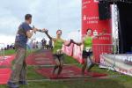 Sabine und Sylvia nach 3:39:58 Stunden gl&uuml;cklich im Ziel.