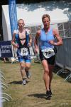 Die 6 Kilometer Laufstrecke bei sengender Hitze verlangte auch Stephan K&uuml;hne einiges ab.