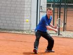 Ronny Selig sicherte bei den Herren 40 mit seinem Sieg den einzigen Punkt f&uuml;r die Gaensefurther. Foto: Enrico Joo, Volksstimme