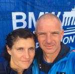 Der Berlin-Marathon war f&uuml;r Nicole und Jens Schlottag ein ganz besonderer emotionaler H&ouml;hepunkt.
