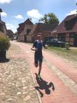 Torsten Blauwitz hat die 21 km Laufstrecke gut bew&auml;ltigt.