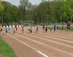 Im Endlauf &uuml;ber 50m erreicht Nina (r.) eine Bronzemedaille, Fabienne (l.) wurde Siebte.