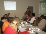 Aufmerksan verfolgen die Zuh&ouml;rer die Ausf&uuml;hrungen von Dr. Thomas Prochnow.