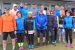 Vor dem Start mit J&ouml;rg Eisfeld, Claudia Meier,Sabine B&ouml;rner, J&ouml;rg Sch&auml;per, Sibylle Sch&auml;per, Petra Becker, J&uuml;rgen Eisfeld, Lutz Klau&szlig;, Kirsten Geist, Nico und Kathleen Mahler, Jens-Uwe B&ouml;rner, Renate Liedtke, Sylvia K&ouml;hn (v.l.)