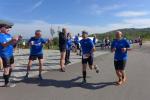 Harald F&uuml;mel (1. AK 65) und Stefan Sindermann beenden den Lauf.   