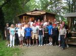 Nachdem bei den meisten eine gr&ouml;&szlig;ere Wasserber&uuml;hrung ausblieb, konnte jetzt der gesellige Teil der Veranstaltung beginnen.