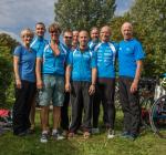 Das komplette Gaensefurther Team mit Wille, Schlenker, Sprechert, Loewe, Schmidtschneider, Vetter, Anders, Moch und Eisfeld.
