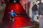 Treppe oder Rutsche? Petra Becker w&auml;hlte die schnellste Variante und belohnte ihren Mut mit einem zweiten Platz in der Altersklasse W55 &uuml;ber zehn Kilometer.