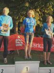 Die Siegerin in ihrer Altersklasse beim Uni-Triathlon hei&szlig;t Annegret Wille.