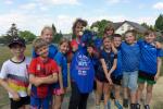 So sieht f&uuml;r die Kinder-Leichtathletikgruppe der Gaensefurther Sportbewegung die beste Trainerin der Welt aus!