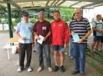Siegerehrung f&uuml;r Detlef Sch&auml;fer und Jens-Uwe B&ouml;rner