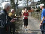 Trotz Verlaufens konnte sich Juliane Meyer über den 1. Platz in ihrer Altersklasse freuen.