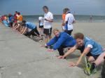 Eine Erw&auml;rmung an frischer Seeluft ist genau das richtige, um Energie f&uuml;r den bevorstehenden Lauf frei zu setzen.