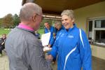 Glückwunsch für Renate zu Platz 1 über 10 km in ihrer Altersklasse.