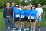 Die Gruppe vor dem Start v.l. Sebastian Schmidt (noch nicht Bode-Runners), Josef Hindricks, Katrin Winkler Hindricks, Dirk Meier, Sabine Börner, Claudia Meier, Jürgen Eisfeld, Sylvia Köhn, Jörg Schäper