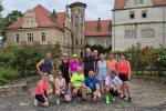 Bode-Runners der Gaensefurther Sportbewegung k&ouml;nnen auch mal ganz ohne Wettkampfstress ein gem&uuml;tliches Sonntagsl&auml;ufchen mit befreundeten Bernburgern in der Heimat absolvieren.