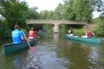Einige Br&uuml;cken querten den Flusslauf der Bode und wurden von den Bode-Runners bestaunt.