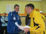 Nach verletzungsbedingter Zwangspause konnte Florian B&ouml;rner  wieder eine Urkunde f&uuml;r den Sieg in seiner Altersklasse in Empfang nehmen.
