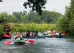Ob das Bode-Wasser auch Badequalit&auml;ten aufweist konnten Reiner Christoph und seine Mannschaft, wenn auch unfreiwillig, testen.