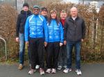 Die Gaensefurther und Staßfurter Teilnehmer an der 10. Schlammschlacht in Osterburg v.l.
Torsten Blauwitz, Matthias Lampe, Marco Hofer (Staßfurt), Annett Lampe, Detlef Hofer (Staßfurt), Olaf Moch.