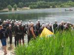 Unter den Startern am Oldenst&auml;dter See waren auch die Gaensefurther Triathleten Martin Wille und Steffen Sch&ouml;ler.