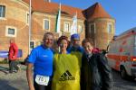 Jens-Uwe und Sabine Börner (v.l.) nahmen als einzige Gaensefurther Läufer am Burgenlauf teil.