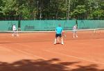 Reges Treiben herrschte auf der Tennisanlage am Schwanenteich zur offiziellen Saisoner&ouml;ffnung.