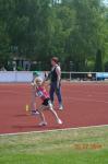 Fabienne blieb mit ihrem Wurf von 17,20 Meter hinter Nina und erk&auml;mpfte sich die Silbermedaille. 
