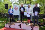 Sandra Homann lief die bergigen 12 Kilometer unter einer Stunde und erk&auml;mpfte sich in ihrer Altersklasse W40 den zweiten Platz. Und es macht ihr richtig viel Spa&szlig;!