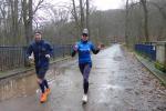 Sandra Homann wei&szlig;, Laufen bei Nieselregen, Matsch und kalten Temperaturen bringen den Kreislauf in Schwung, ist gut f&uuml;r die Fitness und macht einfach gute Laune…