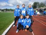 Die Gaensefurther Teilnehmer l.v.h. Alina Bohndorf, Nele Schl&uuml;ter, Marek Kadereit, l.v.v. Elicia Beran, Gina Frohberg. Es fehlen Robin Dietrich, Lea Wienert.